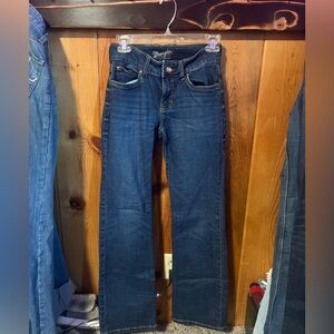 Wrangler Women's Deep Indigo Boot Cut Jeans
